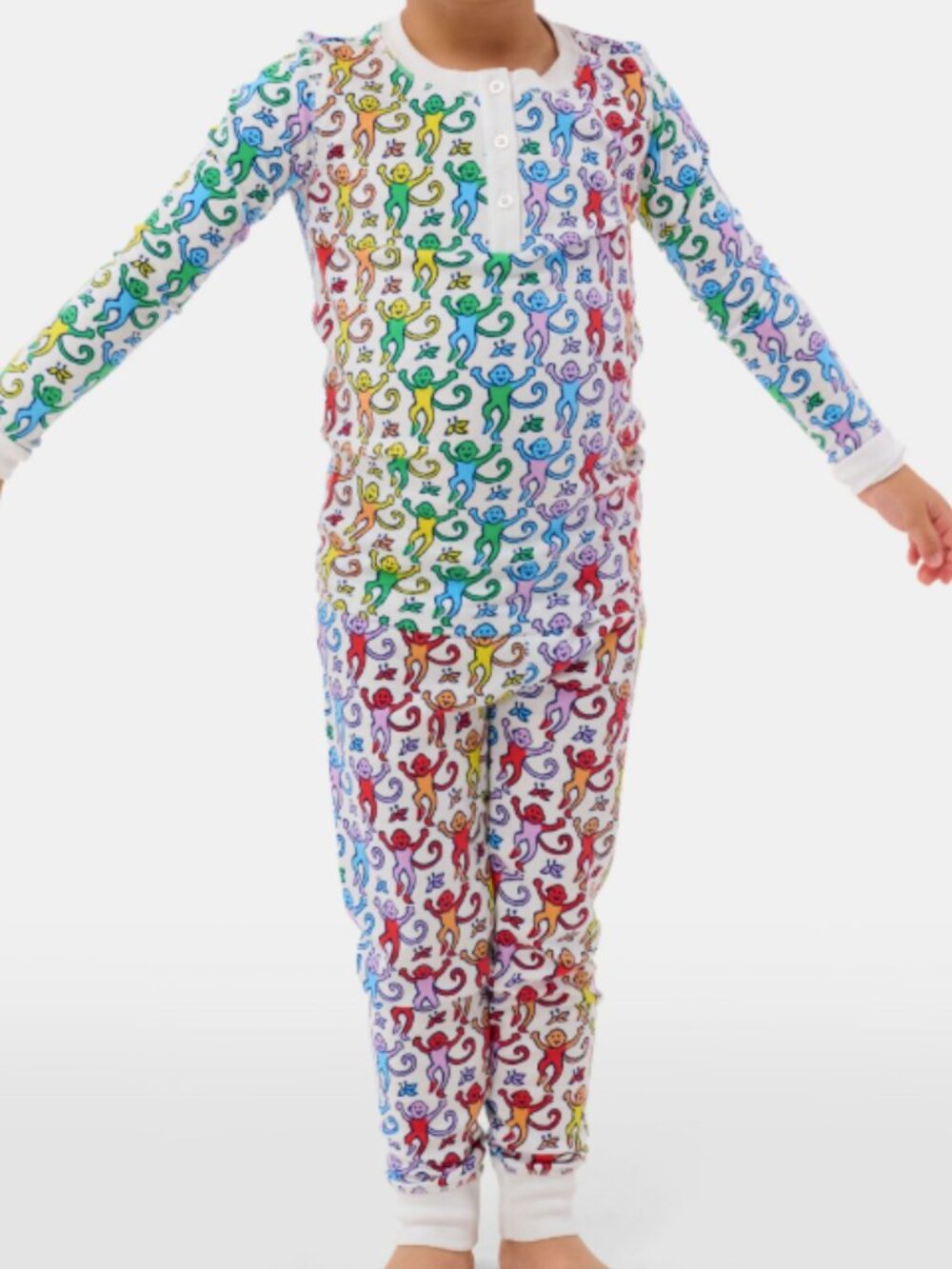 NWOT Roller Rabbit Kids Disco Monkey Pajamas sz.10